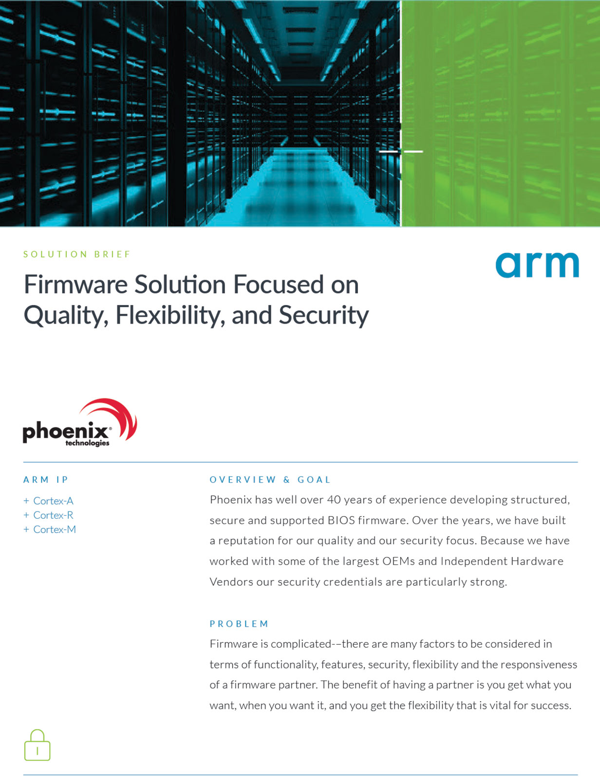 Arm Solution Brief cover