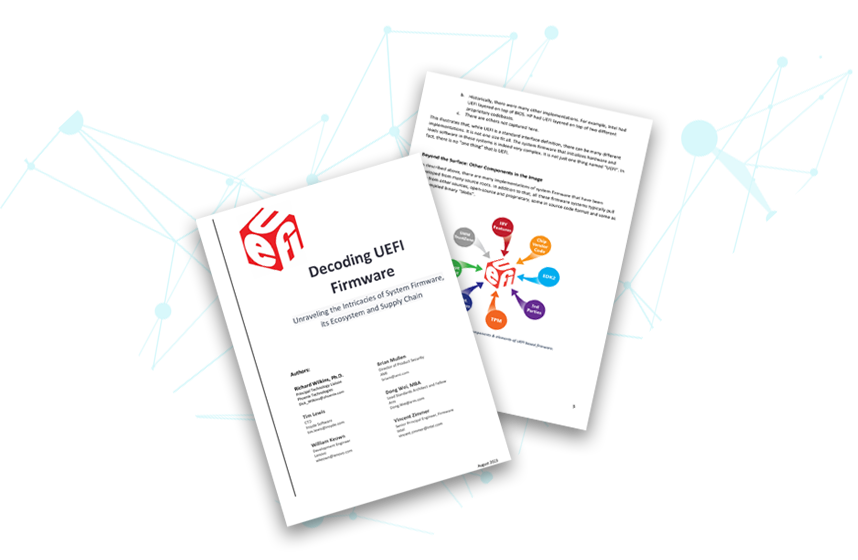 Decoding UEFI Firmware paper